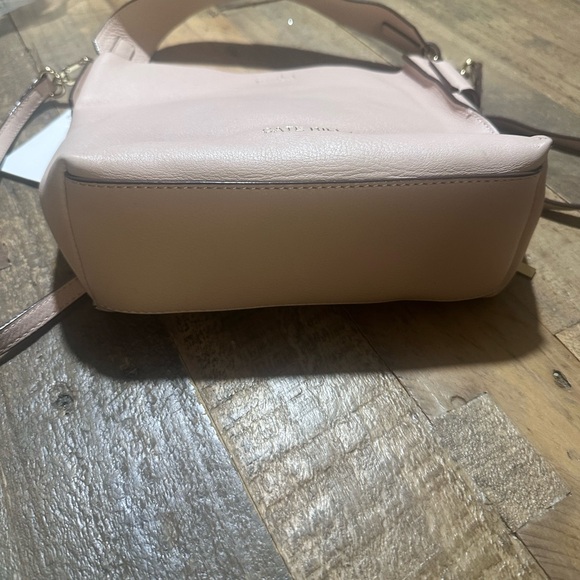 Cate Riley -  Leather Crossbody Bag in Blush - Picture 7 of 14